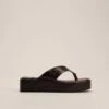 Toe Strap Flatform Slippers -Na-Kd nakd toe strap flatform slippers 1055 001144 0017 4915