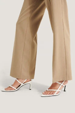 Toe Strap Pointy Heel