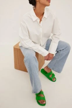 Transparent Buckle Slippers -Na-Kd nakd transparent buckle slippers 1055 001165 8531 3312