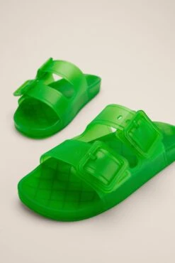 Transparent Buckle Slippers -Na-Kd nakd transparent buckle slippers 1055 001165 8531 3068 1