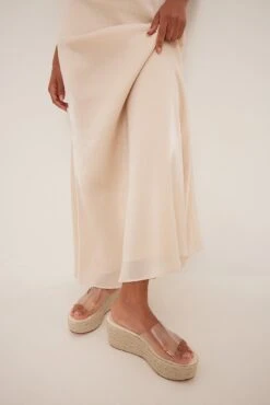 Transparent Flatform Sandals -Na-Kd nakd transparent flatform sandlas 1055 001222 0020 2499