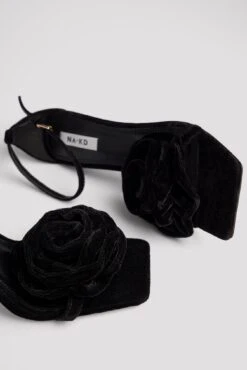 Velvet Rose Heels -Na-Kd nakd velvet rose heels 1055 001352 0002 5611
