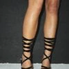 Velvet Strappy Heels -Na-Kd nakd velvet strappy heels 1055 001281 0002 1copy