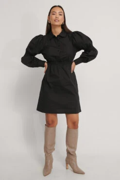NA-KD Waist Detail Shirt Dress 9 NA-KD Waist Detail Shirt Dress -Na-Kd nakd waist detail shirt dress 1100 003526 0002 03c