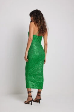 Waterfall Sequin Midi Dress -Na-Kd nakd waterfall sequin midi dress 1017 001889 0010 9796