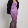 Waterfall Velvet Maxi Dress -Na-Kd nakd waterfall velvet maxi dress 1017 002111 9416 8496