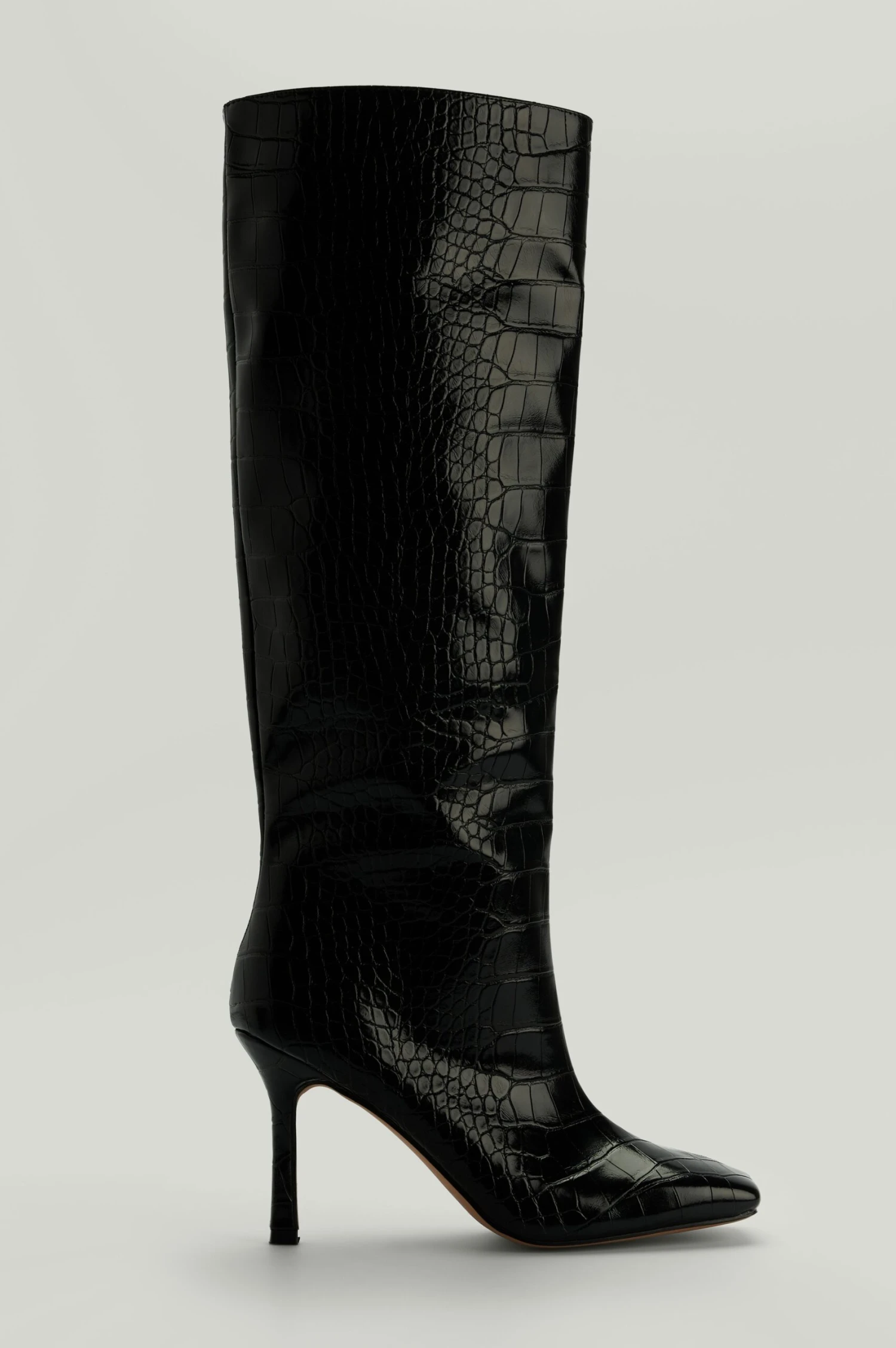 Wide Shaft Stiletto Boots 7 Wide Shaft Stiletto Boots - Image 5