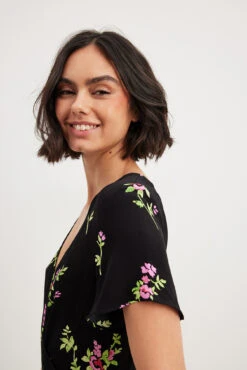 NA-KD Wrap Maxi Dress -Na-Kd nakd wrap maxi dress 1100 006143 0798 28889