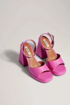 Chubby Plateau Heels -Na-Kd nakdchubby plateau heels 1055 001378 0015 3202 r