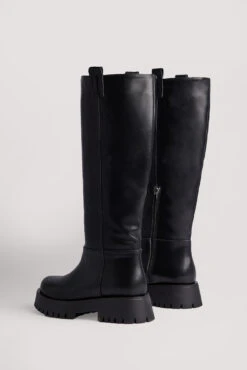 Chunky Sole Shaft Boots -Na-Kd nakdchunky sole shaft boots 1055 001334 0002 1131 2 1 2