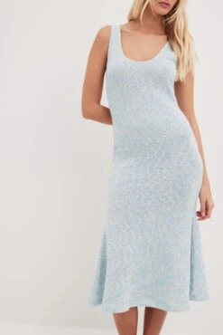 Flowy Bottom Melange Dress -Na-Kd nakdflowy bottom melange dress 1018 010280 0047 15332