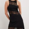 Lace Panel Maxi Dress -Na-Kd nakdlace panel maxi dress 1018 010328 0002 29805