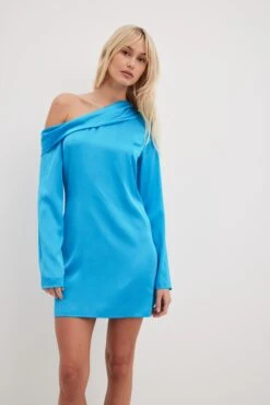 One Shoulder Mini Dress -Na-Kd nakdone shoulder mini dress 1017 002161 1653 15064