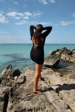 Open Back Crochet Mini Dress -Na-Kd open back crochet mini dress 1710 000003 0002 editorial