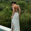 NA-KD Open Back Maxi Dress -Na-Kd open back maxi dress 1100 006189 0140 05