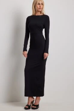 Open Back Strappy Maxi Dress -Na-Kd open back strappy maxi dress 1018 010201 00021742