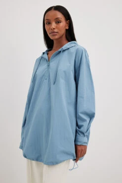 Oversized Drawstring Hoodie
