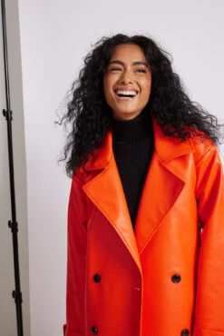 Oversized PU Trench 9 Oversized PU Trench -Na-Kd oversized pu trench 1780 000000 02610581