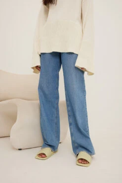 Padded Squared Slippers -Na-Kd padded squared slippers 1055 001123 9665 02