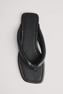 Padded Toe Strap Slippers