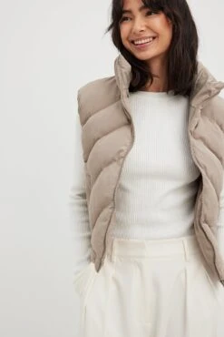 NA-KD Padded Vest -Na-Kd padded vest 1018 009759 01192886 1