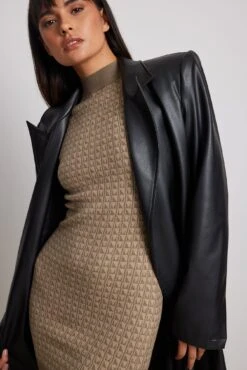 Pattern Detail Mini Dress -Na-Kd pattern detail mini dress 1762 000034 0017 10870