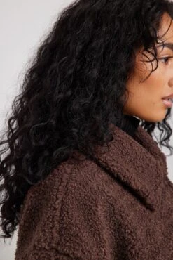 NA-KD Pocket Detailed Teddy Jacket -Na-Kd pocket detailed teddy jacket 1100 006763 00171226