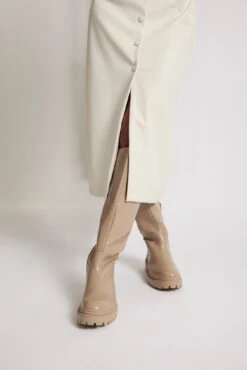 Profile Sole Shaft Boots -Na-Kd profile sole shaft boots 1055 001266 3056 11723