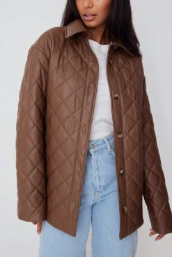 Quilted Belted Short Coat -Na-Kd quilted belted short coat 1634 000038 1334 canvas bag 1634 000045 3014 6110