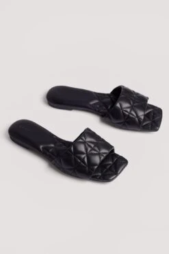 Quilted Slippers -Na-Kd quilted slippers 1055 001428 0002 3664