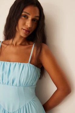 Recycled Frill Detail Mini Dress -Na-Kd recycled frill detail mini dress 1659 000067 0047 03