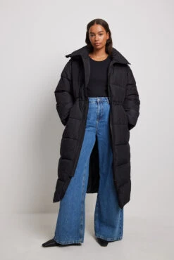 Oversized Long Puffer Jacket -Na-Kd recycled oversized long puffer jacket 1018 007946 0002 01c r2