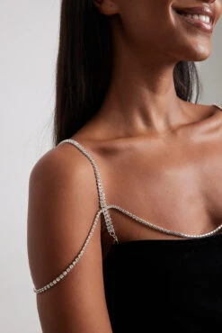 Rhinestone Detail Velvet Dress -Na-Kd rhinestone detail velvet dress 1783 000017 0002 654876