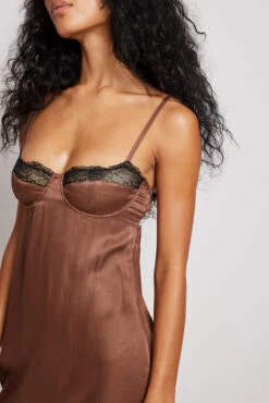 Satin Night Cup Dress -Na-Kd satin night cup dress 1013 001151 00176124