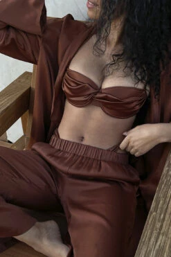 Satin Oversized Pyjamas Pants -Na-Kd satin oversized pyjamas pants 1013 001152 0017 07e