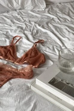 Scallop Lace Triangle Bra