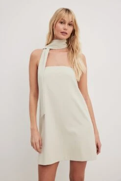 Scarf Detail Mini Dress -Na-Kd scarf detail mini dress 1018 010366 002132005