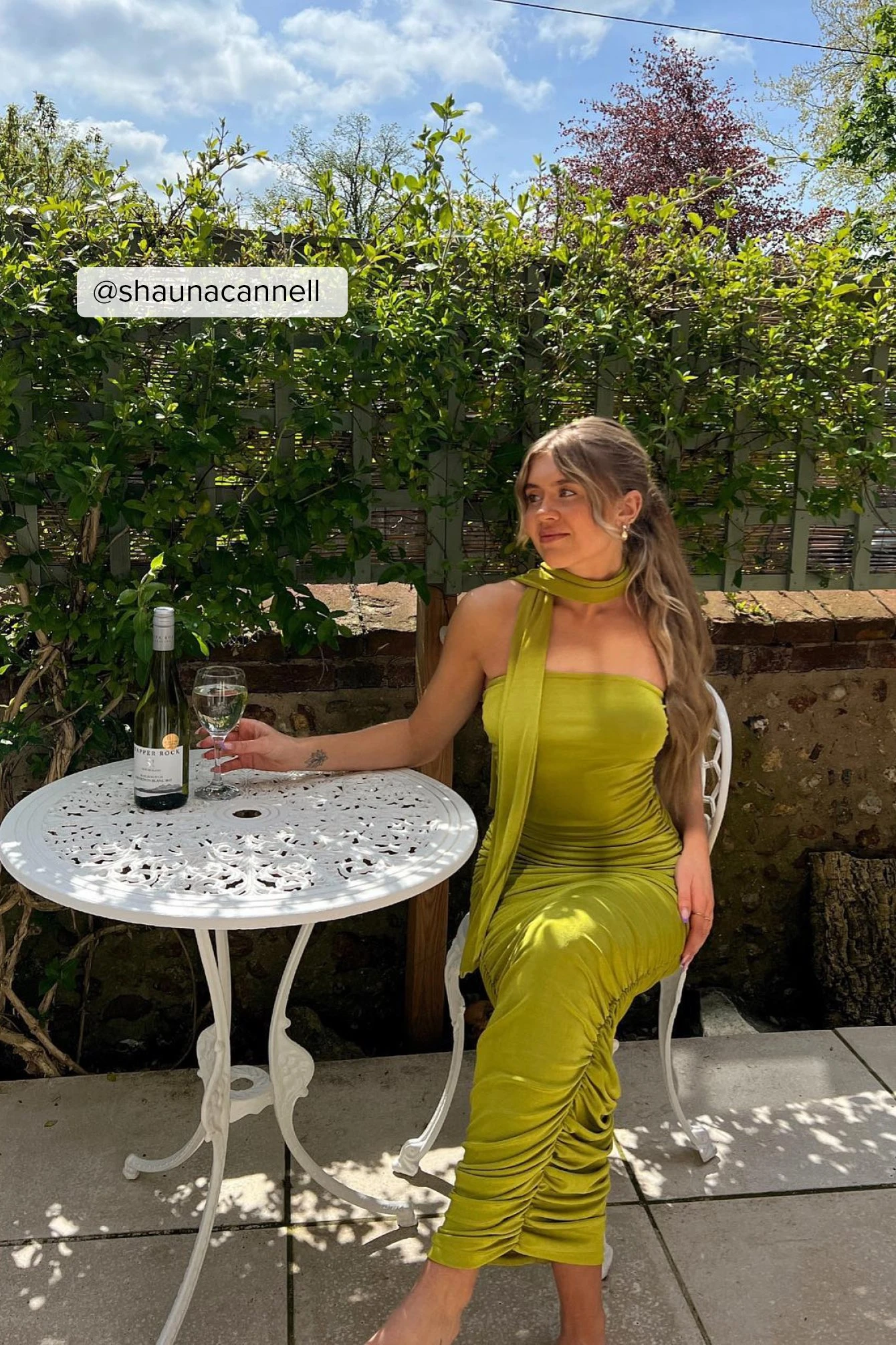 Rouched Strapless Scarf Dress 13 Rouched Strapless Scarf Dress - Image 11