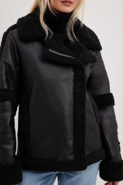 Shearling Jacket 10 Shearling Jacket -Na-Kd shearling jacket 1757 000050 41691087