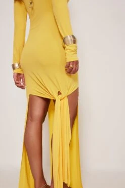 Slit Detail Jersey Dress 16 Slit Detail Jersey Dress -Na-Kd slit detail jersey dress 1765 000008 0024 03