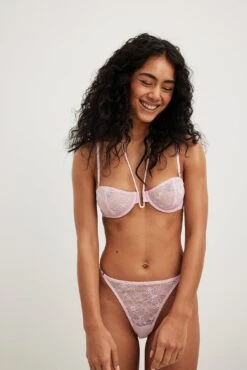 Small Heart Detailed Wire Bra -Na-Kd small heart detailed wire bra 1013 001259 0015 2956