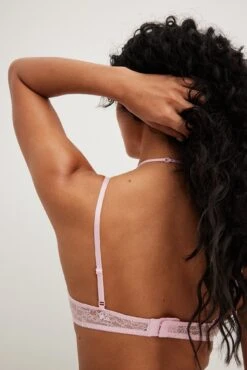 Small Heart Detailed Wire Bra -Na-Kd small heart detailed wire bra 1013 001259 0015 2987