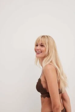 Soft Bra Bow Detailed Lace Top -Na-Kd soft bra bow detailed lace top 1013 001283 0017 0688 1