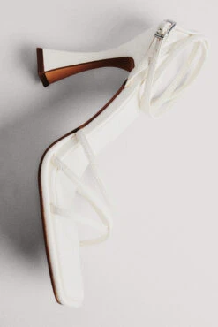 Squared Hourglass Strappy High Heels