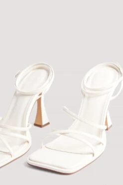 Squared Hourglass Strappy High Heels -Na-Kd squared hourglass strappy high heels 1055 001405 00010021