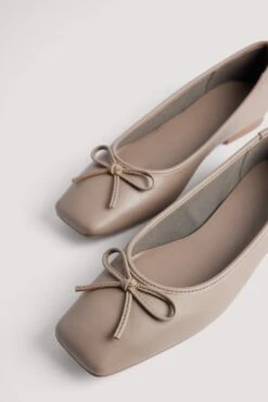 Squared Toe Ballerinas -Na-Kd squared toe ballerinas 1055 001430 01193056