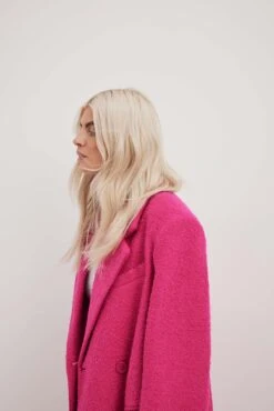 Straight Structured Coat -Na-Kd straight structured coat 1018 010208 0015 12