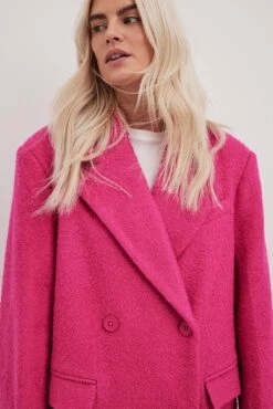 Straight Structured Coat -Na-Kd straight structured coat 1018 010208 0015 24