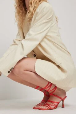 Strappy Satin Heels -Na-Kd strappy satin heels 1055 001246 55364479