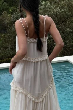 Straps Detail Frills Midi Dress -Na-Kd straps detail frills midi dress 1014 001379 0021 06